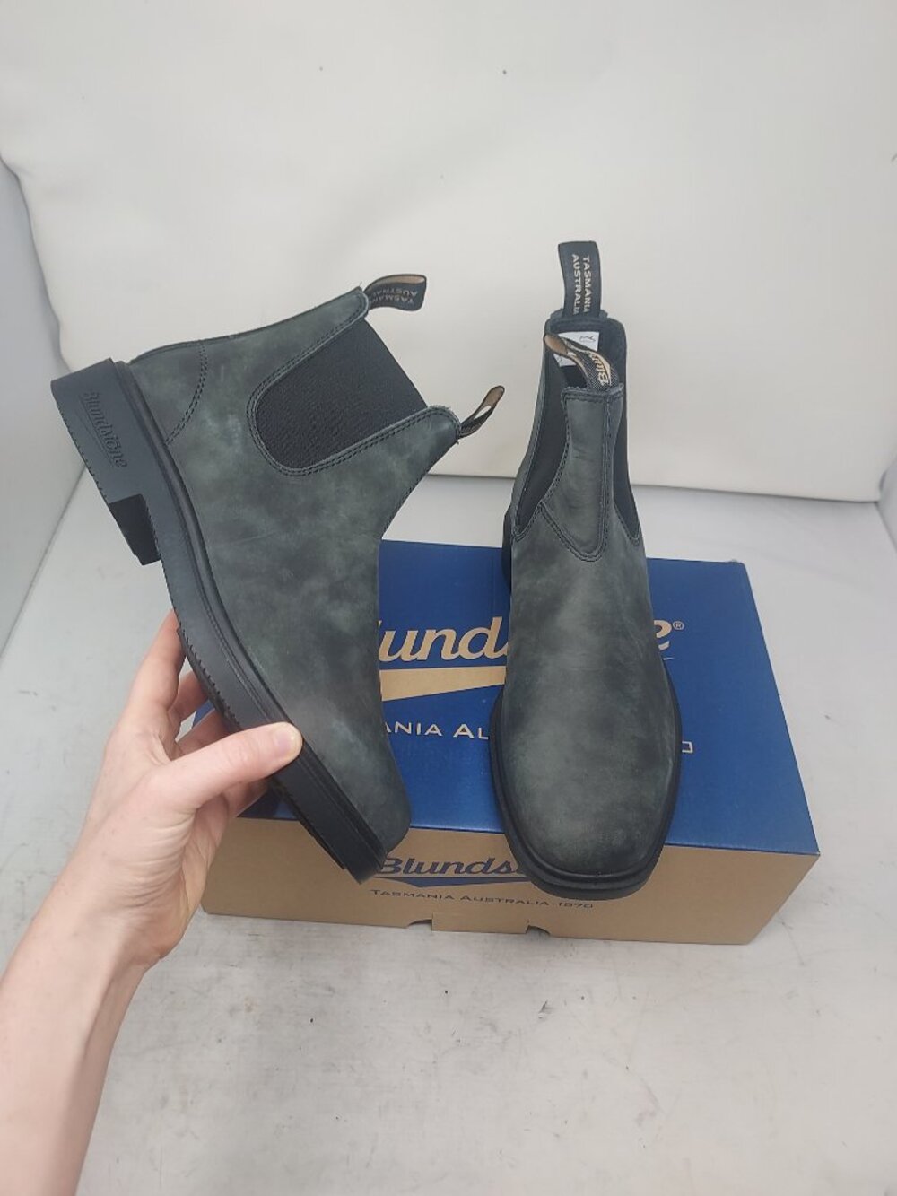 Blundstone WOMENS Chelsea Rustic Black Dress Style Boot